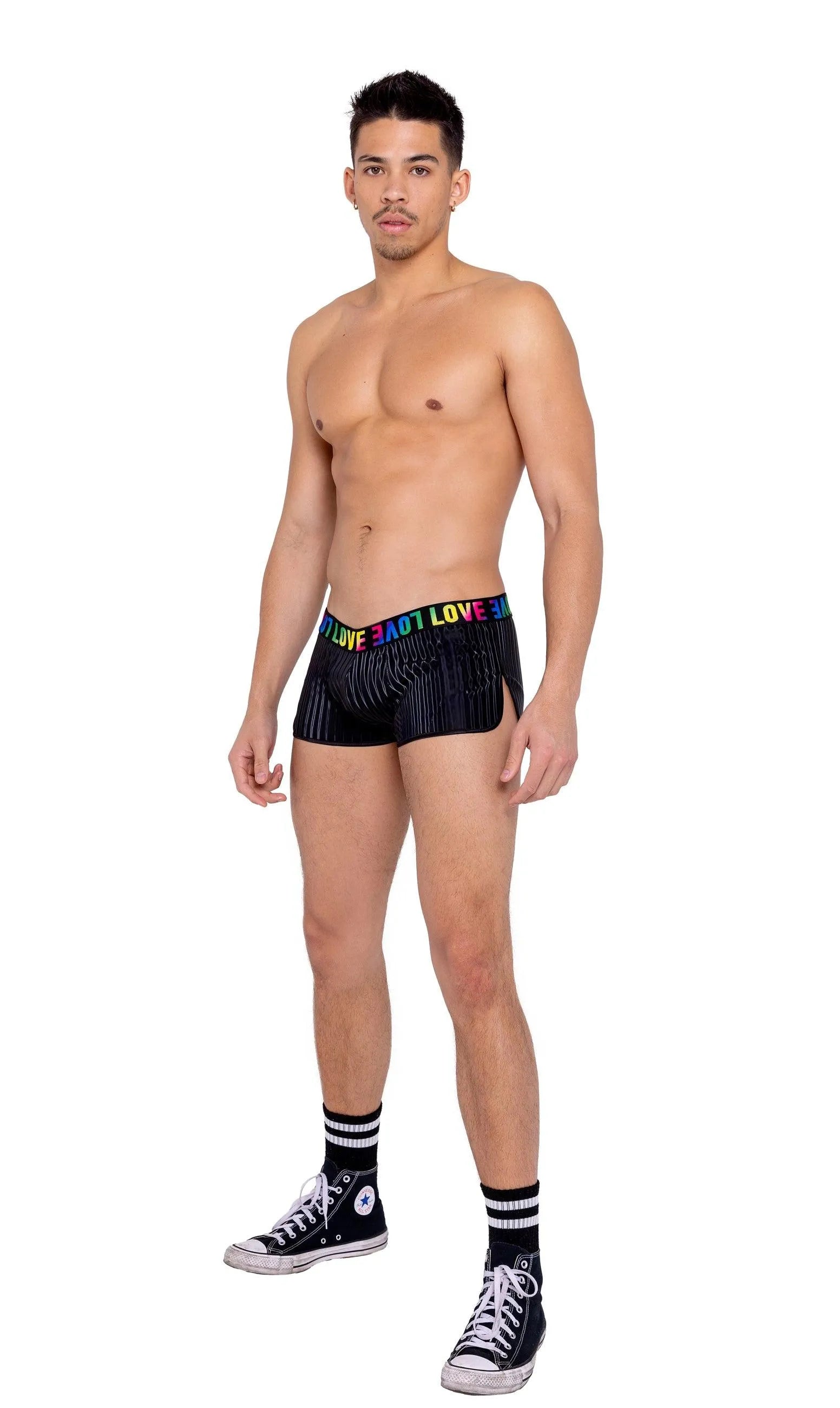 6152 - Mens Pride Runner Shorts - Take A Peek