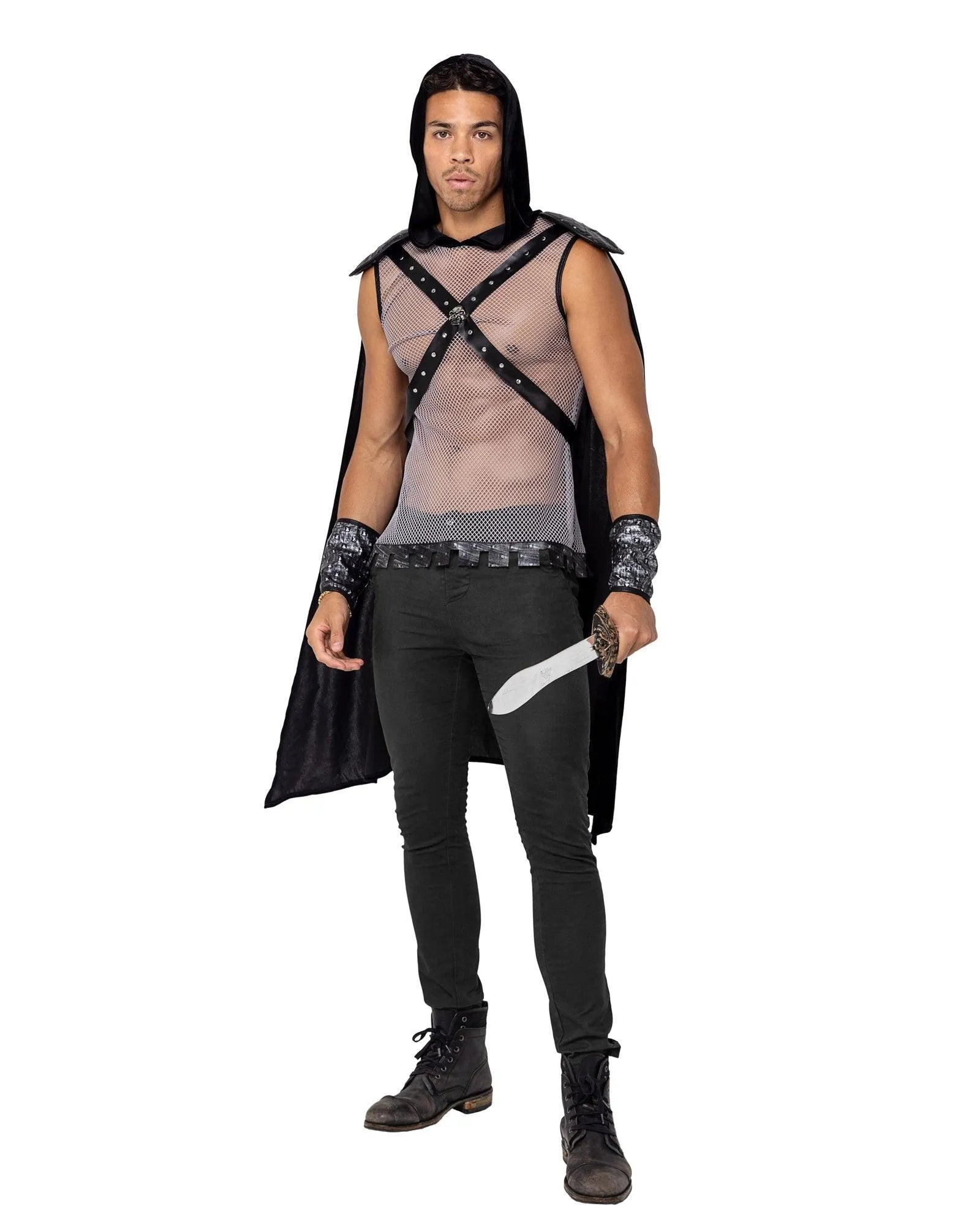 6166 - 3PC Mens Dark Realm Warrior - Take A Peek