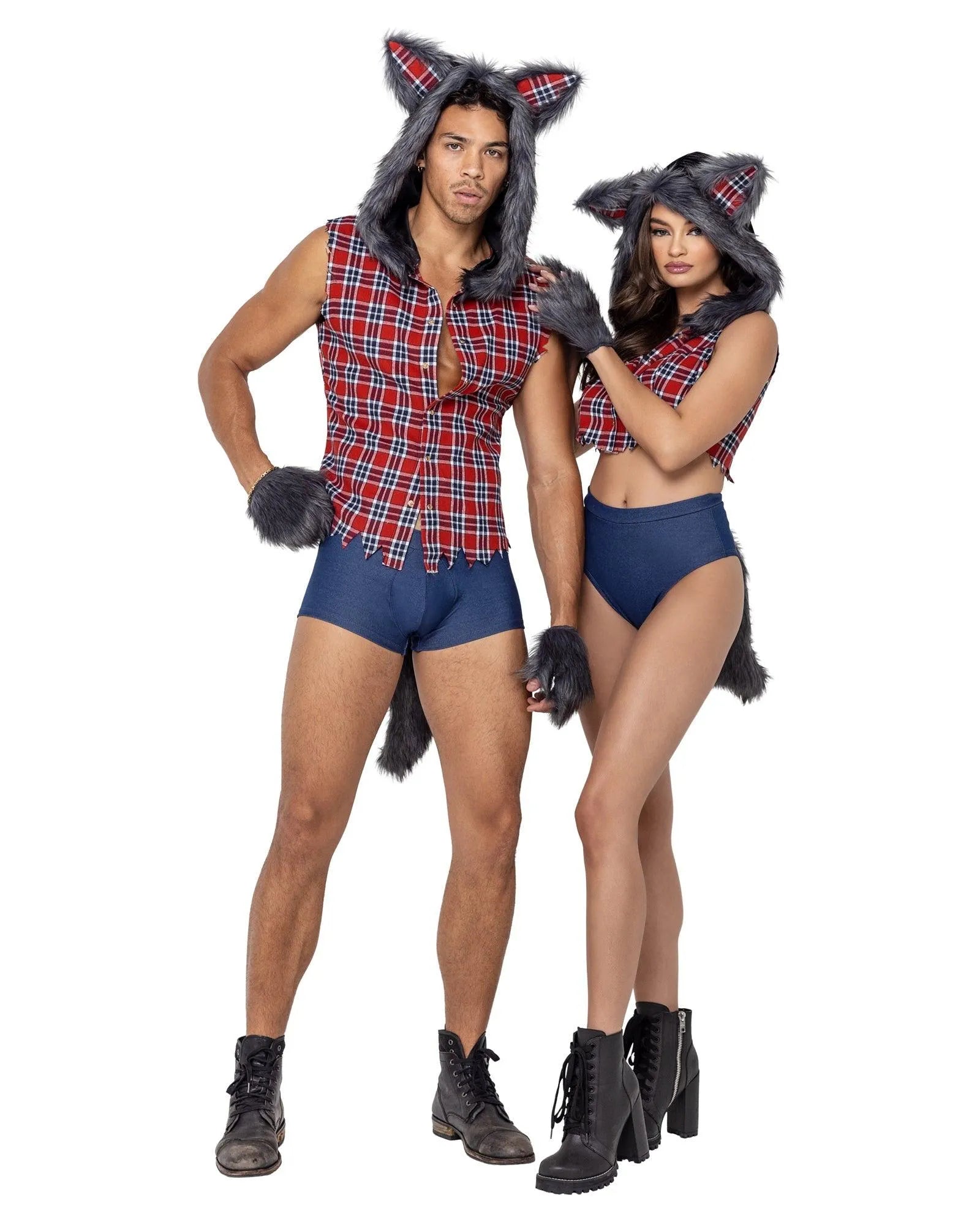 6187 - 3PC Mens Full Moon Werewolf - Take A Peek