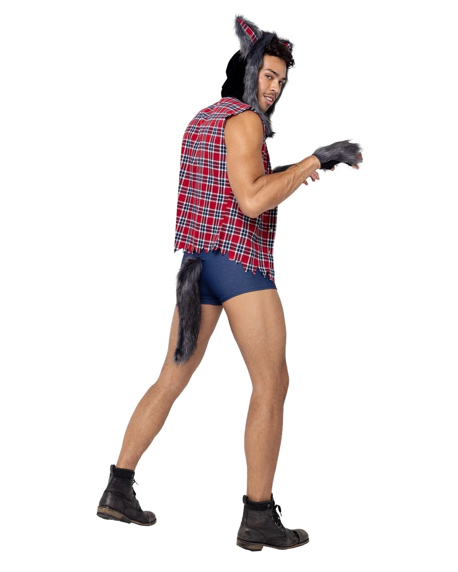 6187 - 3PC Mens Full Moon Werewolf - Take A Peek