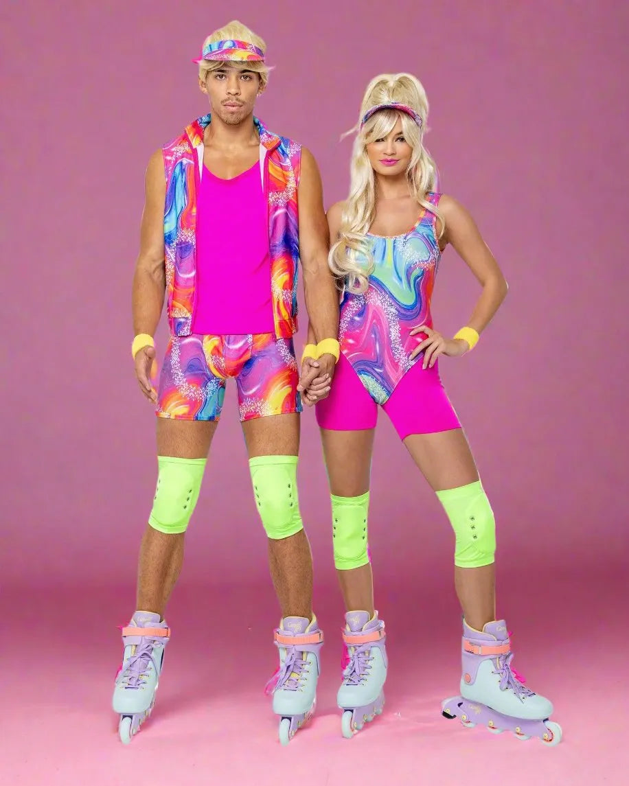 6188 - 5PC Retro Rollerblade Doll - Take A Peek