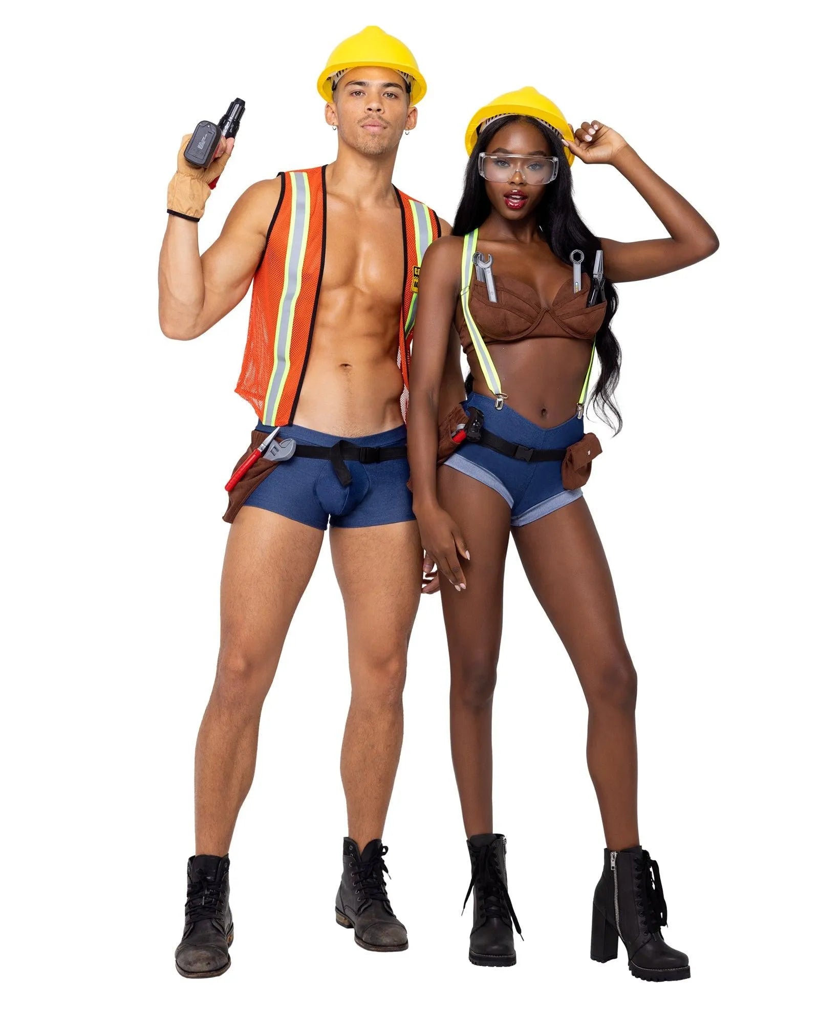6194 - 4PC Work It Construction Hottie - Take A Peek