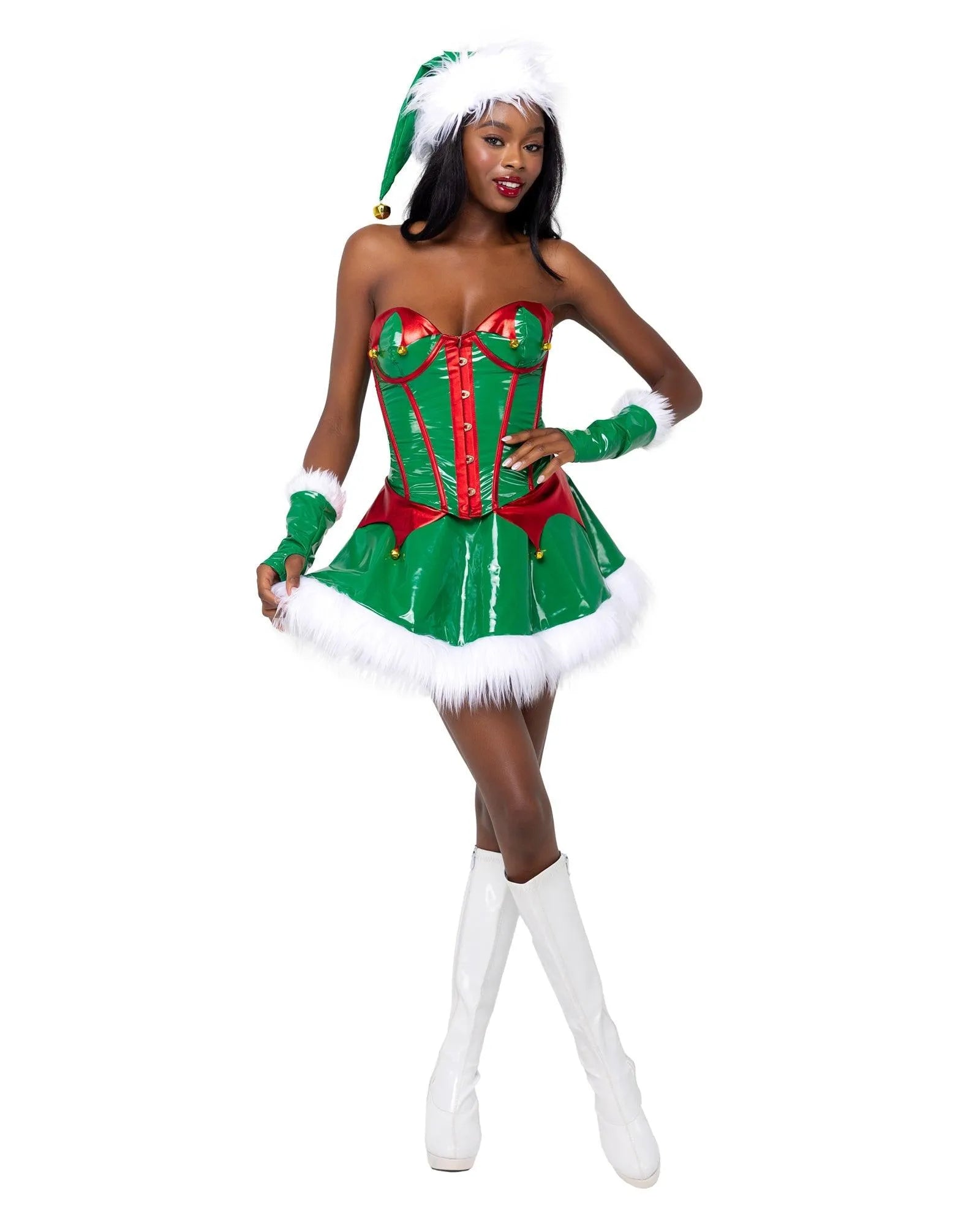 6216 - 2PC Santas Elf - Take A Peek