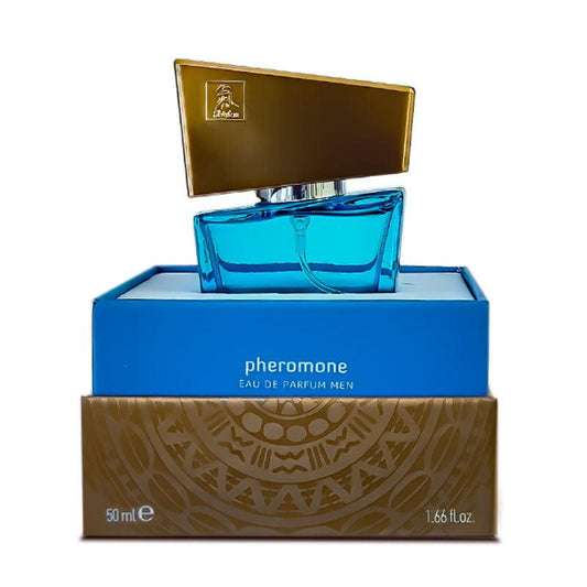 Shiatsu Pheromone Eau De Parfum Men - Light Blue - Take A Peek