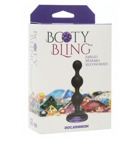 Booty Blingâ¢ - Wearable Silicone Beads - Purple - Take A Peek