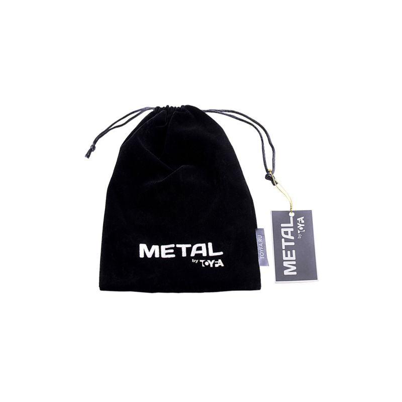 Metal Anal Plug Small  w Silver White Tail - Take A Peek