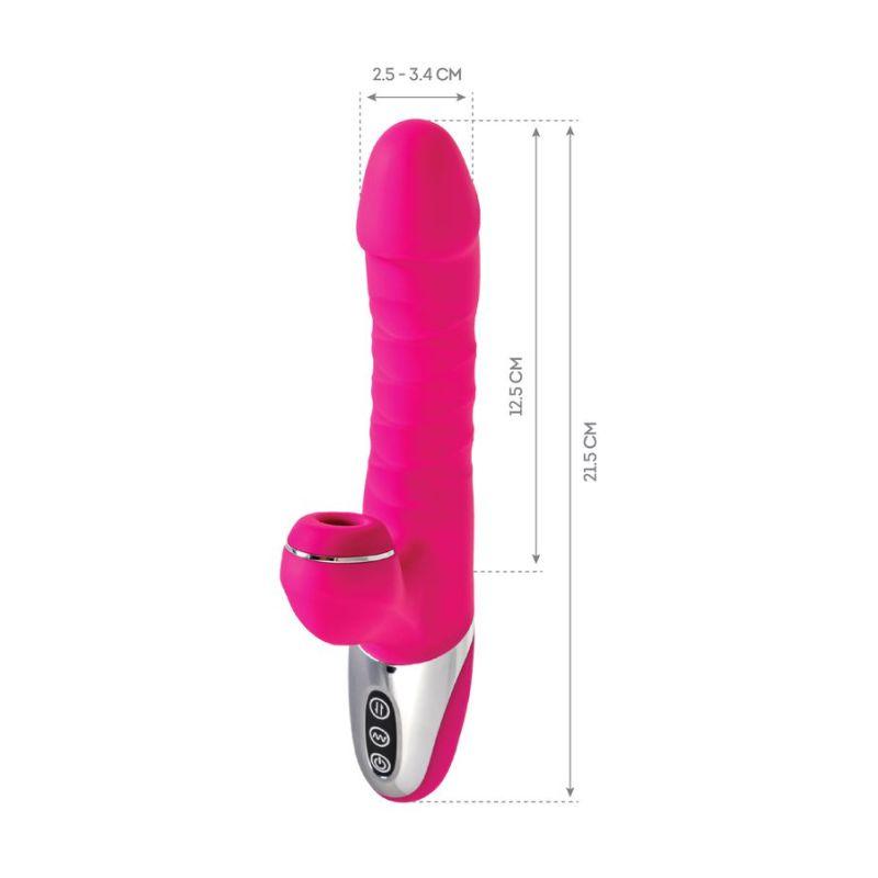 JOS To-Frolly Thrusting and Sucking Vibrator - Take A Peek