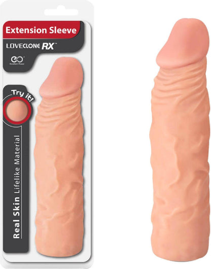 8" Extension Sleeve (Flesh) - Take A Peek
