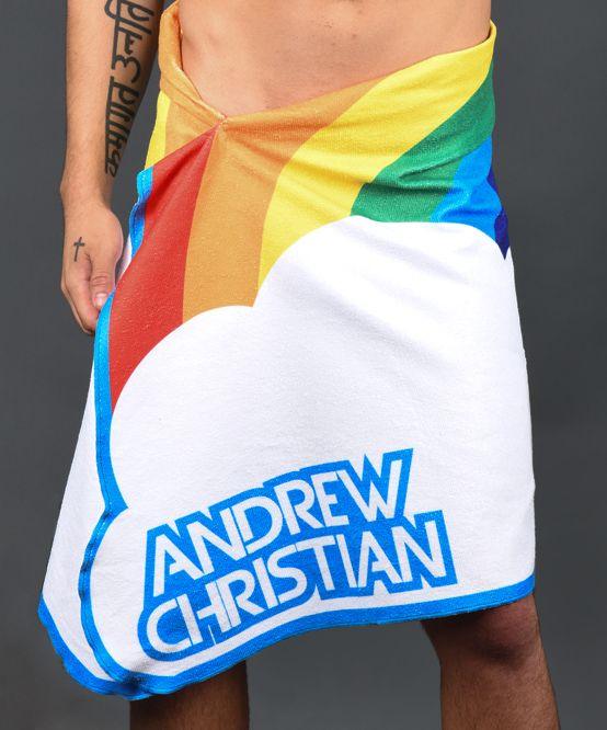 Rainbow Pride Beach Towel - Take A Peek