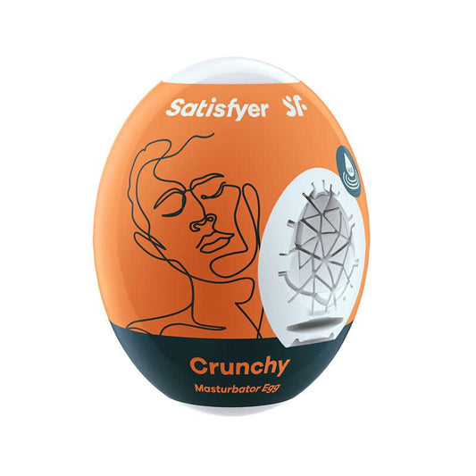 Satisfyer Masturbator Egg - Crunchy - Take A Peek