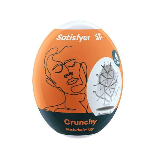 Satisfyer Masturbator Egg Crunchy - Take A Peek