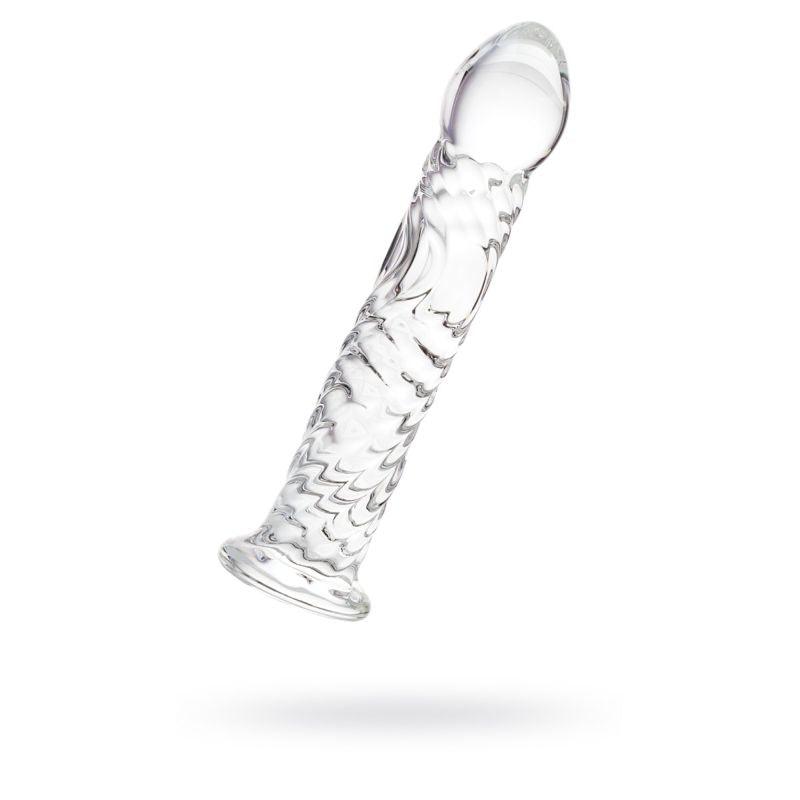 Sexus Glass Dildo Clear 16cm - Take A Peek