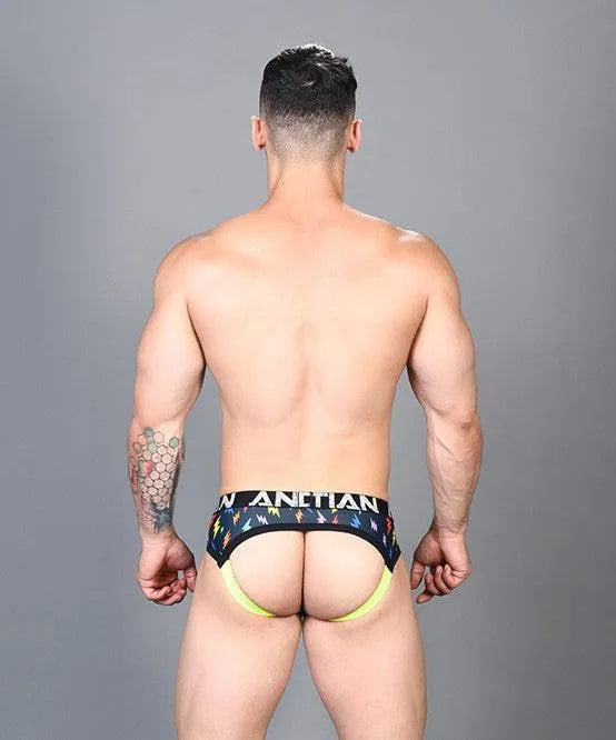 RAINBOW LIGHTNING ARCH JOCK W/ ALMOST NAKED 91507 - Take A Peek