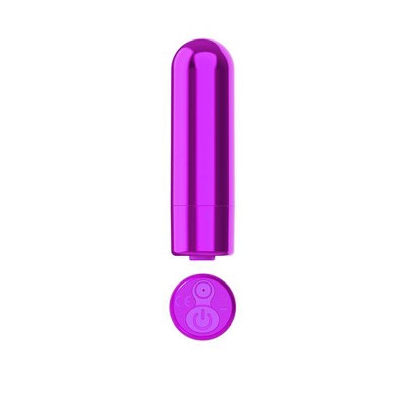 Naughty Nubbies Finger Vibe w Mini Powerbullet Purple - Take A Peek