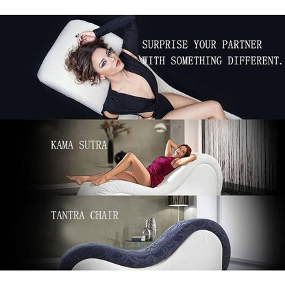 Kama Sutra Chaise Love Lounge Black - Take A Peek
