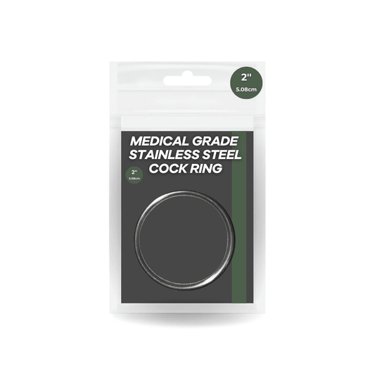 2" Medical Grade Stainless Steel Cock Rings - Take A Peek