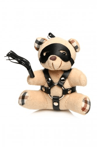 Master Series BDSM Teddy Bear Keychain - Take A Peek