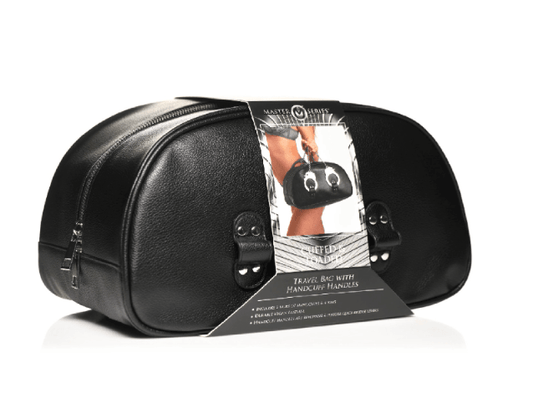 Master Series Cuffed & Loaded Travel Bag with Handcuff Handles - Take A Peek