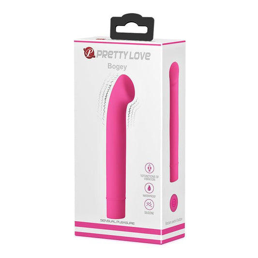 Waterproof Vibrator "Bogey" Pink (150mmx26mm) - Take A Peek