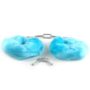 Fluffy Handcuffs Blue - Take A Peek
