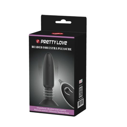 Rechargeable Beaded For Extra Romance (Black) - Take A Peek