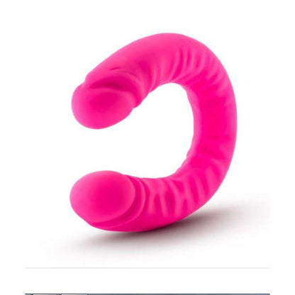 Ruse Silicone Slim 18in Hot Pink Double Dong - Take A Peek