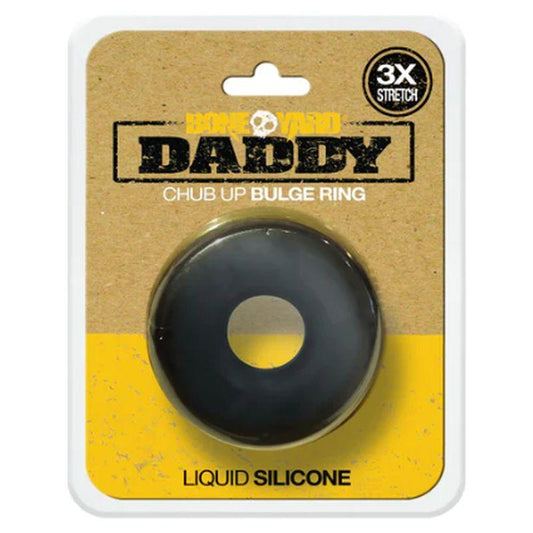 Daddy Silicone Ring Black - Take A Peek