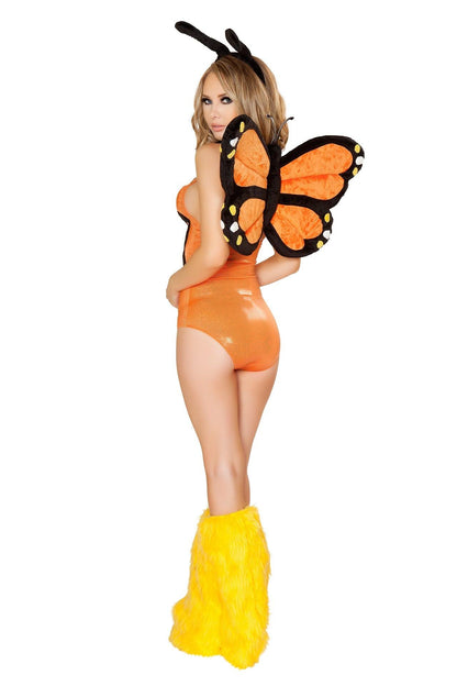 CA127 - Monarch Butterfly Bodysuit and Headband - Take A Peek