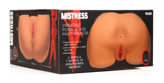 Mistress 3D Vibrating Pussy & Ass Masturbator - Take A Peek