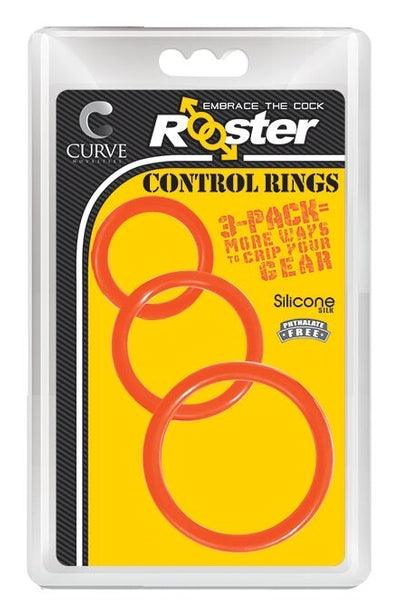 Rooster Control Rings - Orange - Take A Peek
