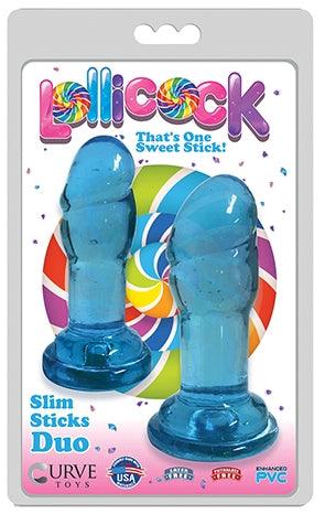 Lollicock Slim Stick Duo Berry Ice - Take A Peek