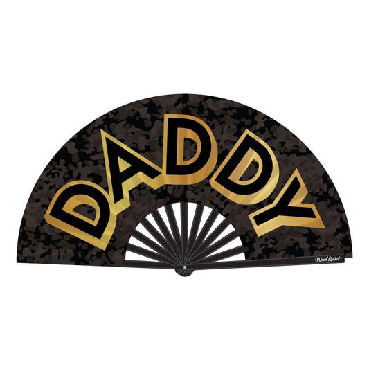 Daddy Folding Fan - Take A Peek