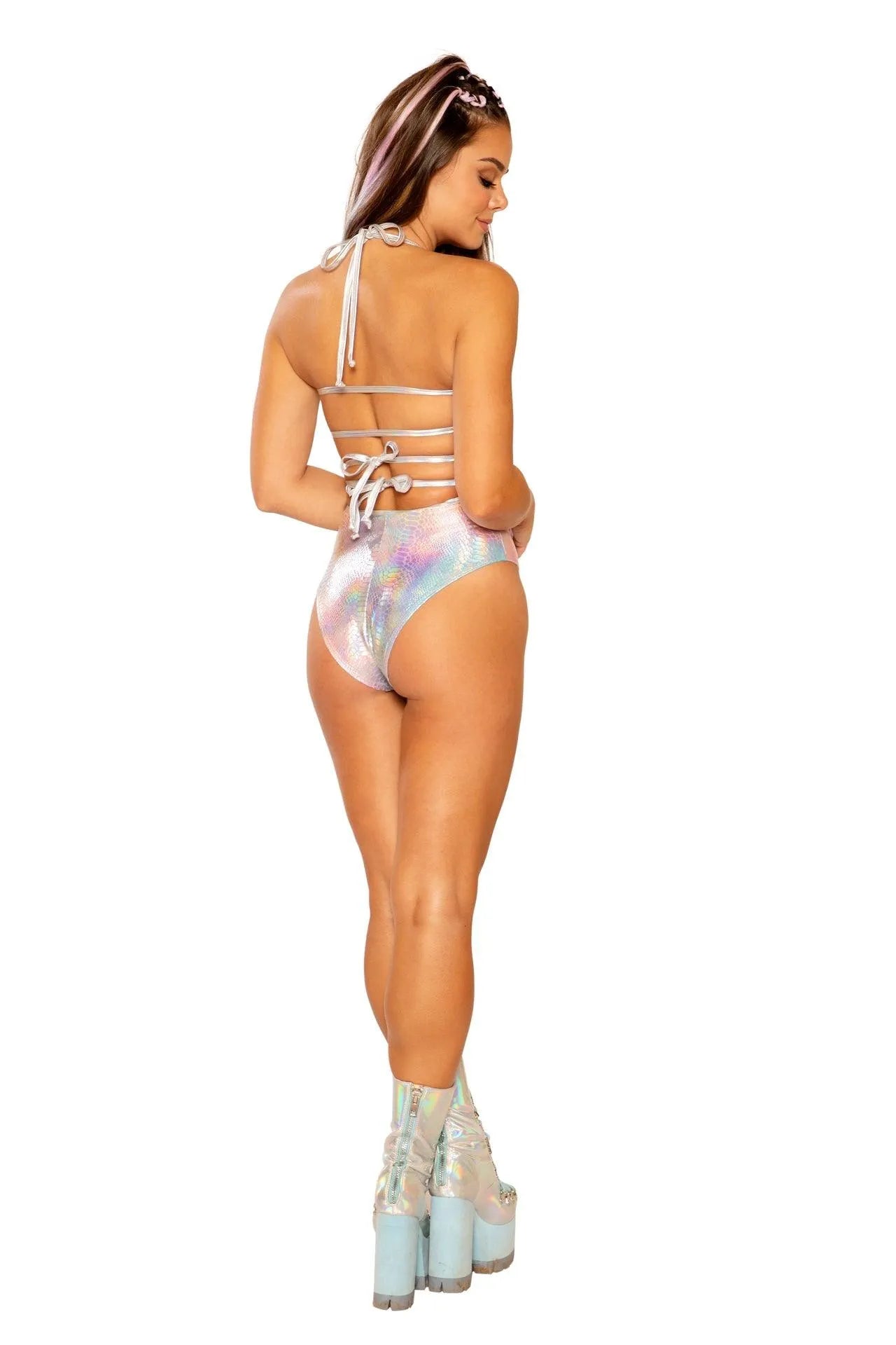 FF483 - Metallic Wrap Short - Take A Peek