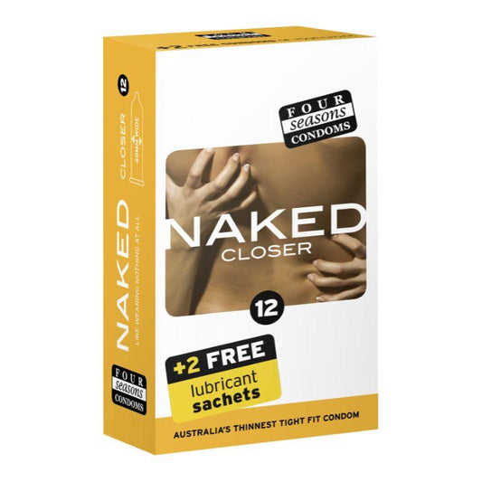 Four Seasons Naked Closer Condom 12 Pc - Take A Peek