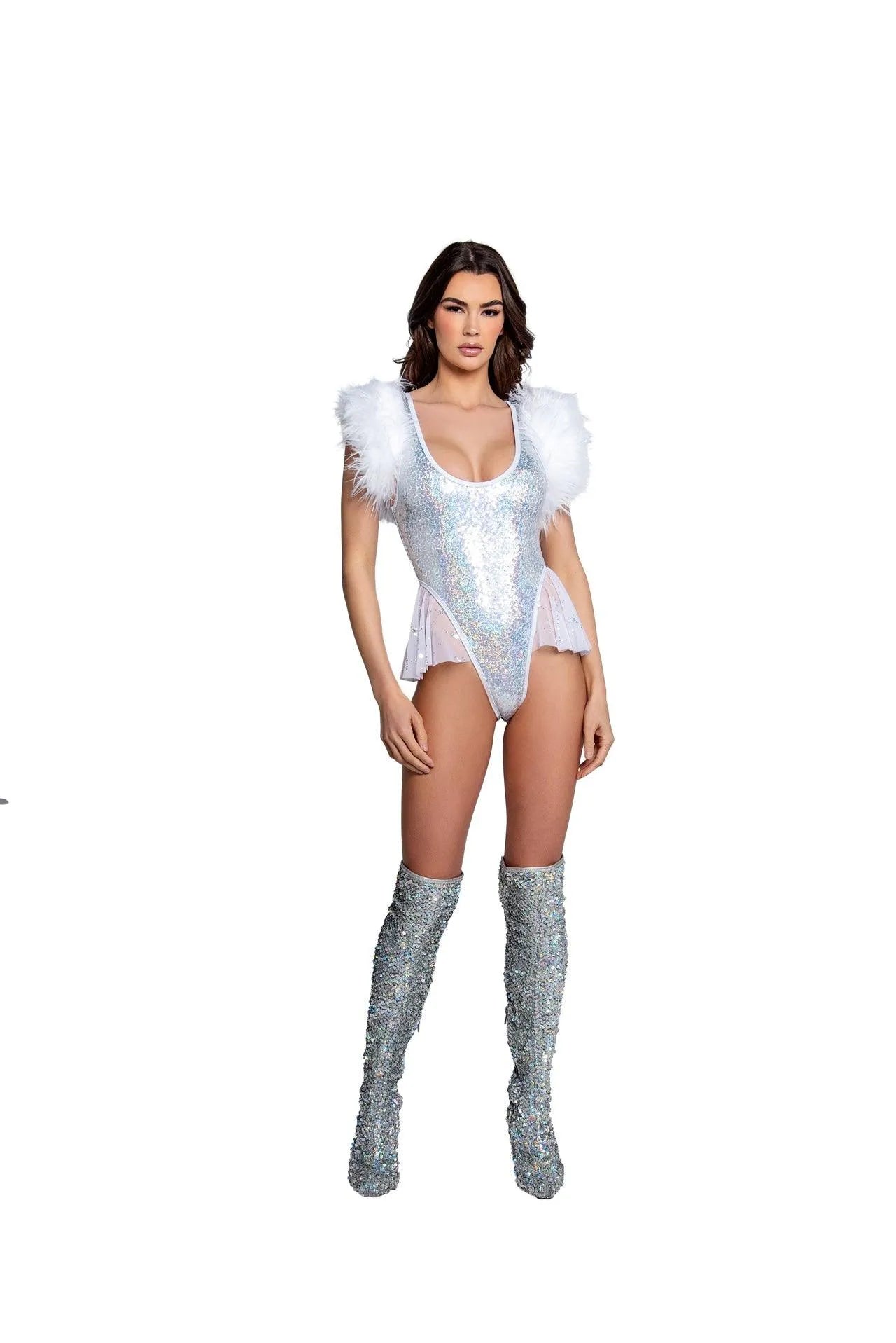 FR104 - Sequin Ballerina Bodysuit - Take A Peek