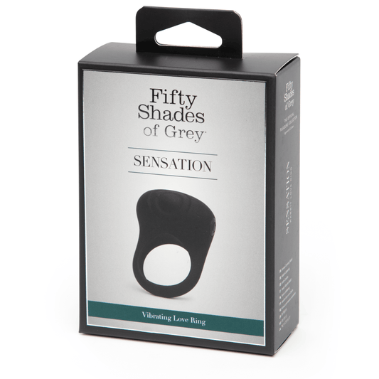 Fifty Shades of Grey Sensation Rechargeable Vibrating Love Ring - Take A Peek