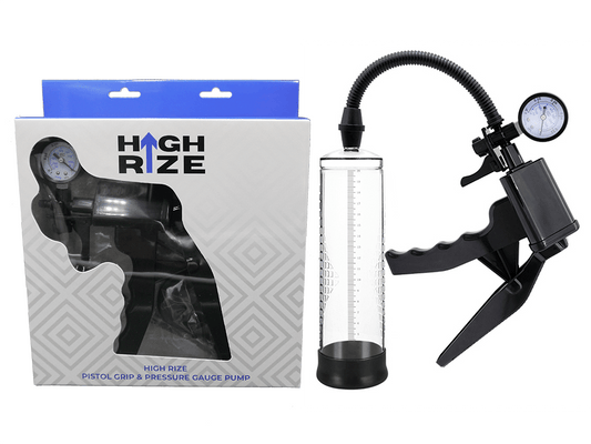 High Rize Pistol Grip & Pressure Gauge Pump - Take A Peek