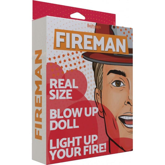 Fireman Inflatable Doll - Take A Peek