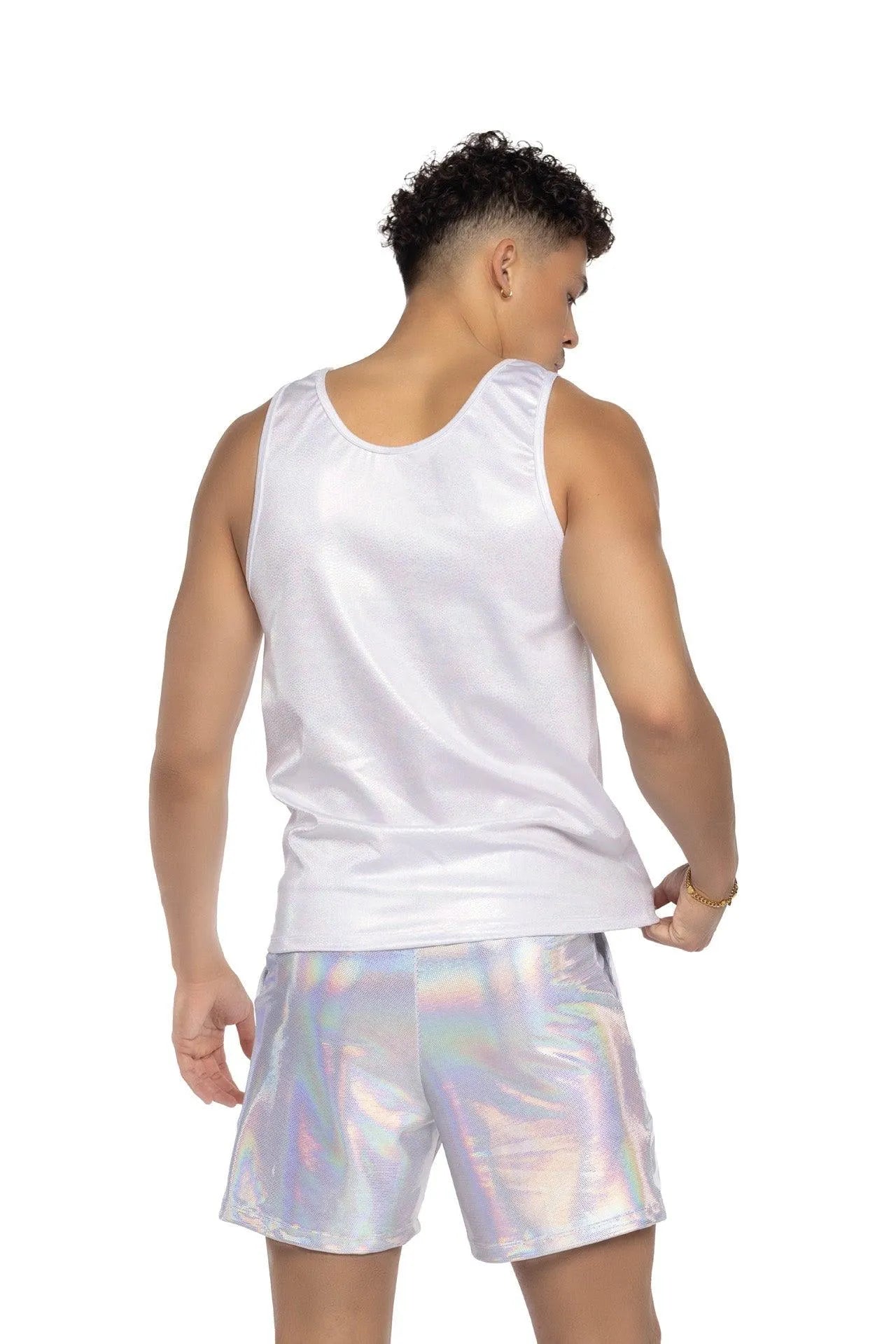JR152 - Two-Tone Men's Tank - Take A Peek
