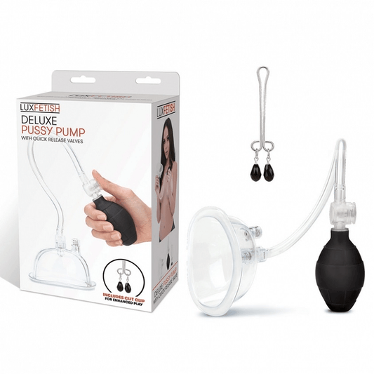 Lux Fetish Pussy Pump (Clit Clamp Included) - Take A Peek