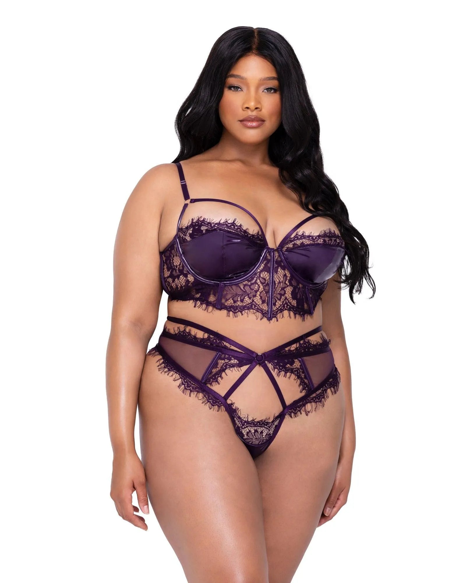 LI652 - Sugar Plum 2-Piece Short Set - Take A Peek