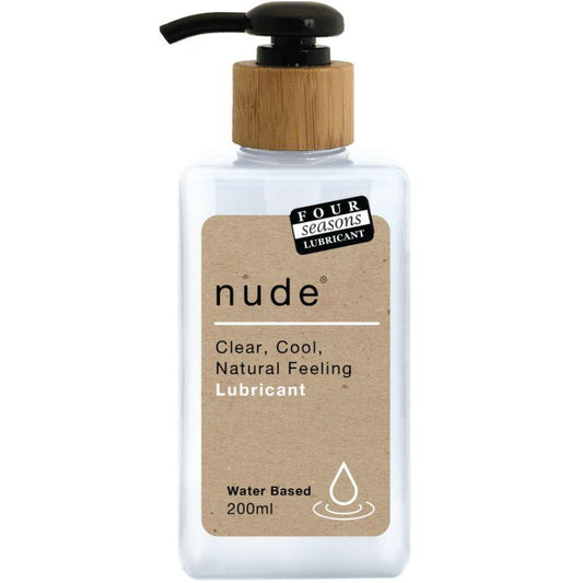 Four Seasons Nude Water Based Lube 200ml - Take A Peek