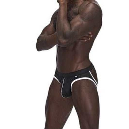 Male Power Sport Mesh Jock Black - Take A Peek