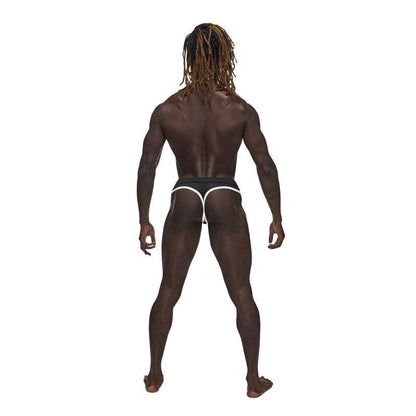 Male Power Sport Mesh Thong Black - Take A Peek