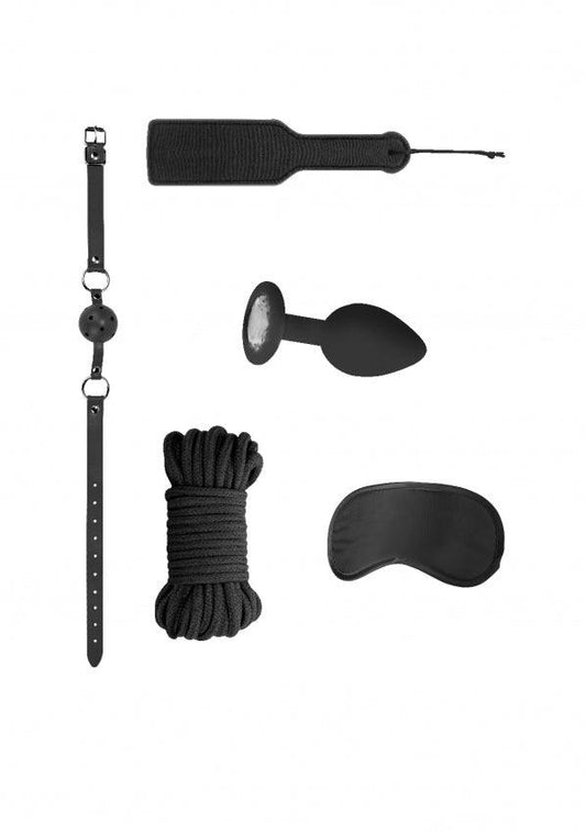 Introductory Bondage Kit #5 - Black - Take A Peek