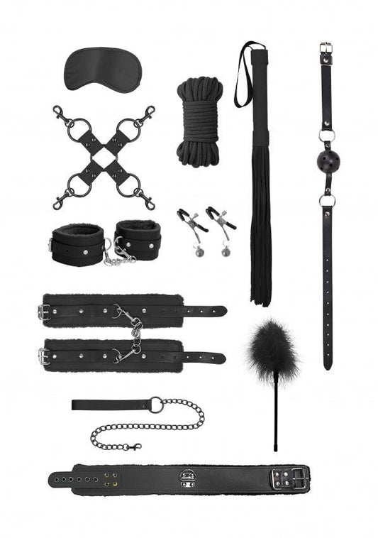 Intermediate Bondage Kit - Black - Take A Peek