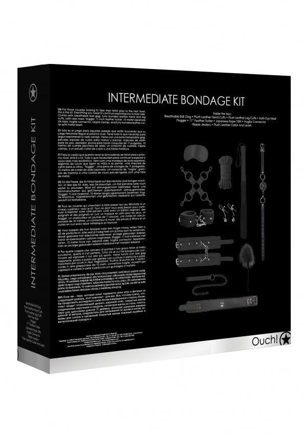 Intermediate Bondage Kit - Black - Take A Peek
