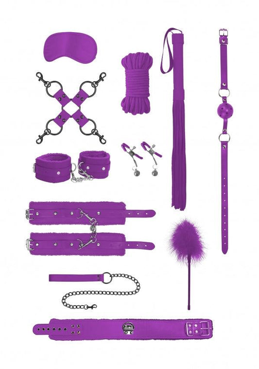 Intermediate Bondage Kit - Purple - Take A Peek
