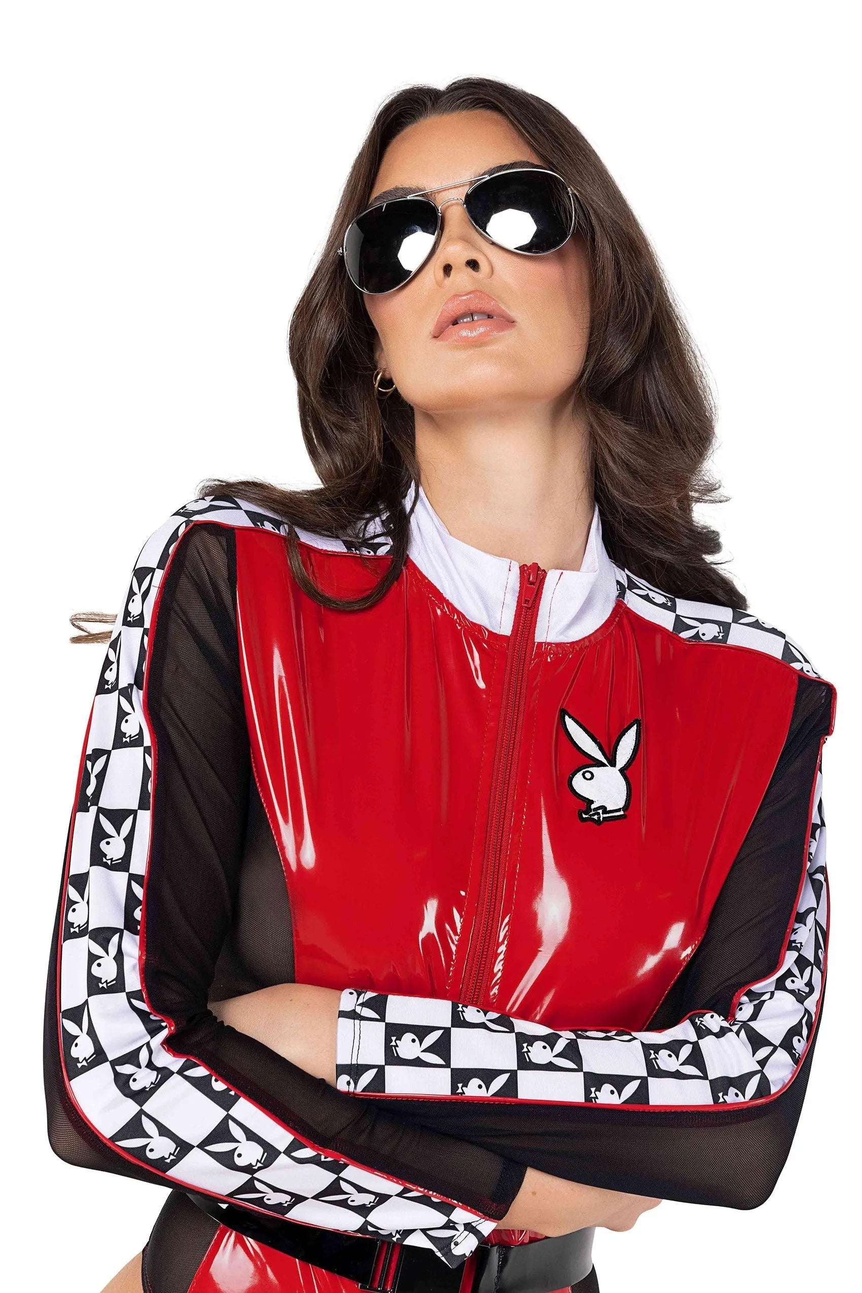 PB121 - 2pc Playboy Racecar Driver - Take A Peek
