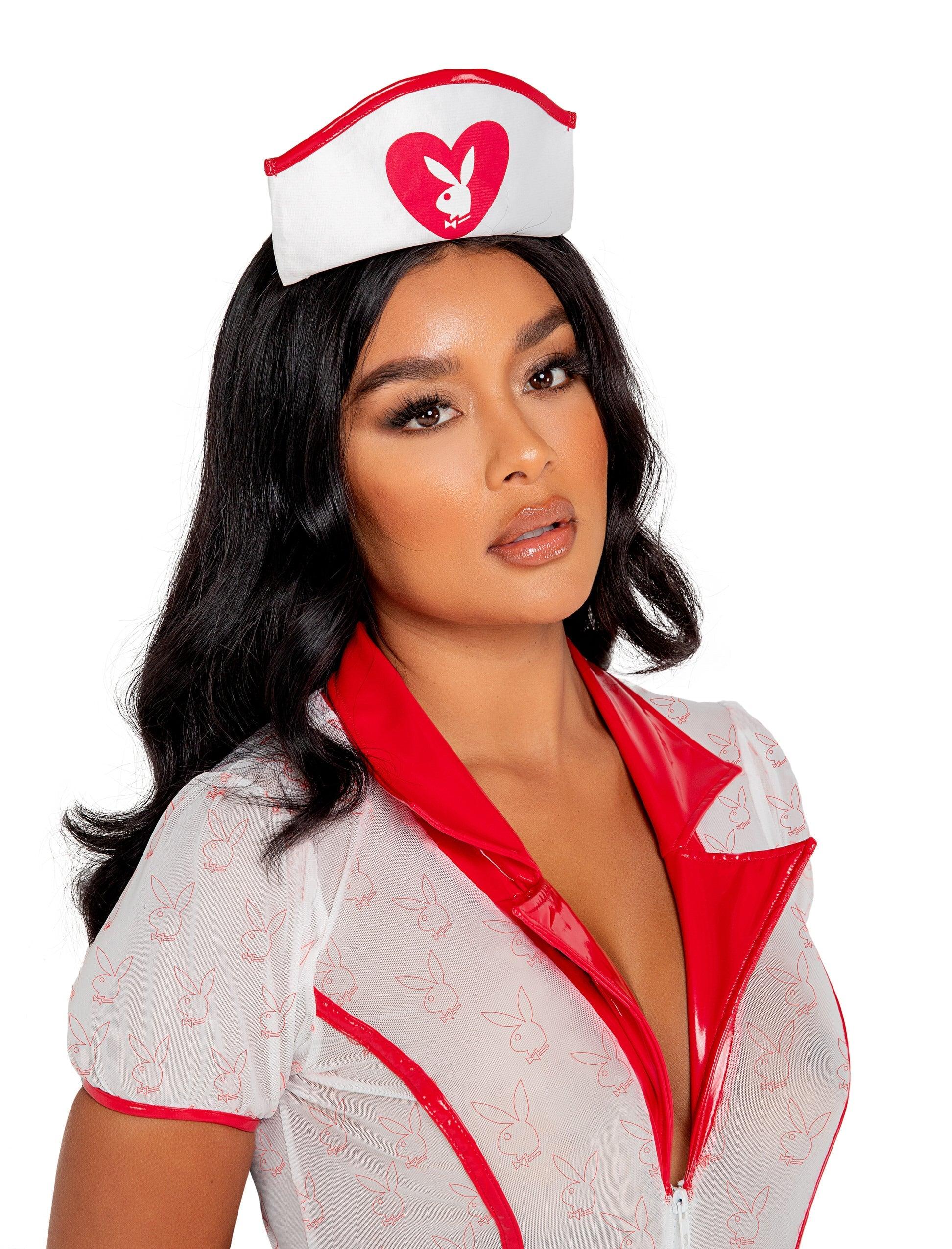 PB135 - 3PC Playboy Sexy Nurse - Take A Peek